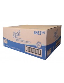 Scott 6663 White  Hand Towels - Case of 3180 Hygiene